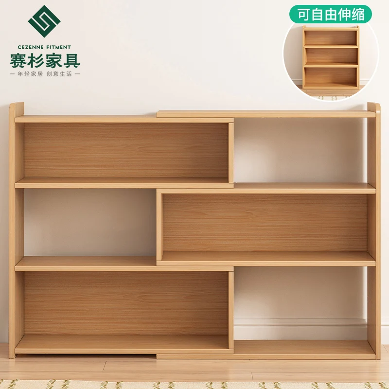 Bookshelf shelf, floor storage, lattice cabinets, book storage shelves