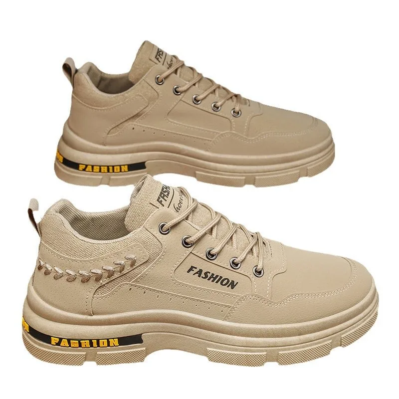

New Autumn Breathable Shoes Men Anti-slip Wear-resistant Casual Sports Sneakers Outdoor Climbing Trend Shoes Comfortable Loafers