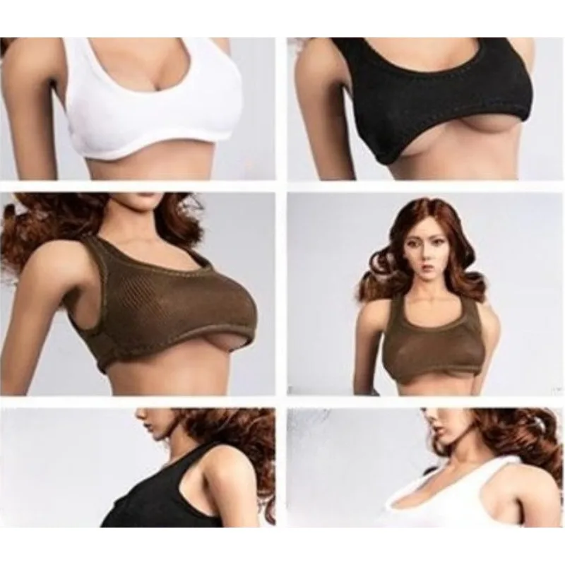 1/6 Skala TYM032 Action-figuren Hot Sexy Hohe Elastizität Enge Weste Kleidung Modell für 12 Zoll PH Weibliche Soldat Körper