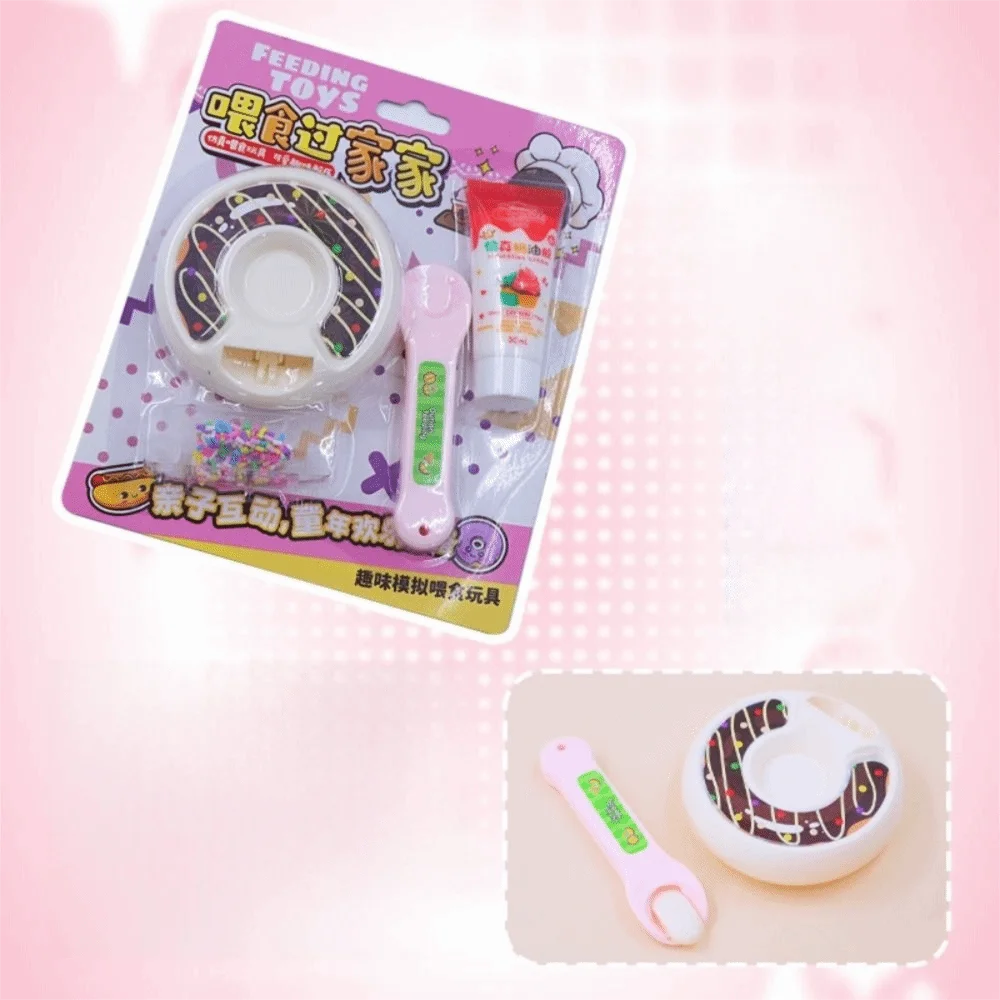 DIY Donut Donut Voedsel Voeden Speelgoed Simulatie Crème Japanse Pudding Voeden Speelgoed Interactief Spelen Rollenspel Speelgoed Vroeg Onderwijs