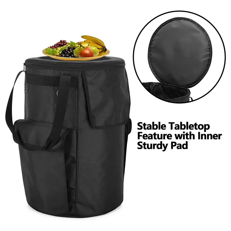 جديد-في الهواء الطلق 20 رطل خزان البروبان حقيبة المحمولة غطاء خزان غاز البروبان مع جيوب وحمل مقابض للخارجية ، حقيبة فقط