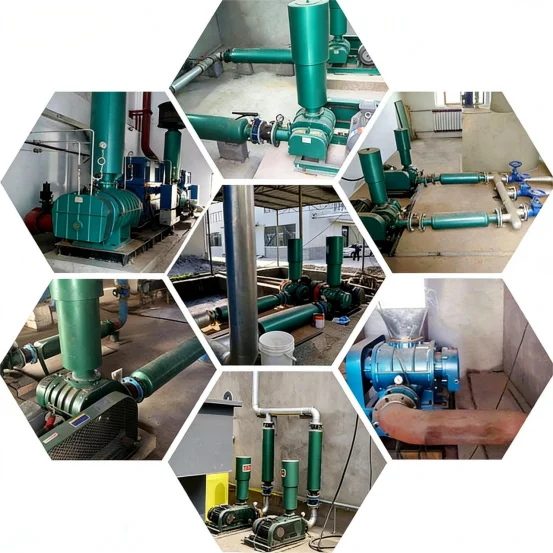 for-7.5kw  Submerged Microbubbles Oxygen Enriching Machine Micro Bubble Aerator Roots Blower for Shrimp Fish Farm%