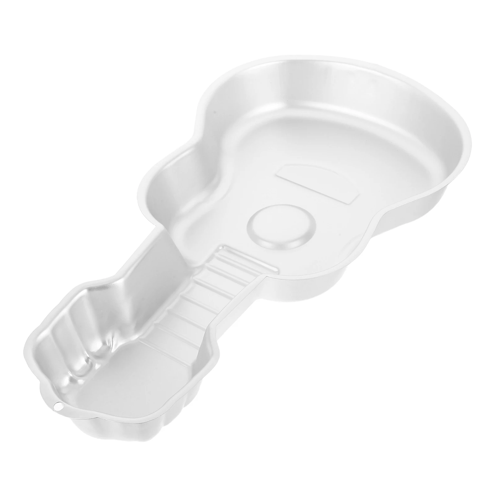 

Guitar Cake Mold 3D Aluminum Nonstick Baking Pan Birthday Wedding Anniversary Party Cake Decorating Bakeware Silver