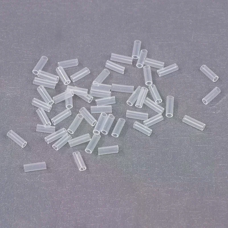 10/20/50Pcs Bead Chain Anti-lost Cover Pendant Acrylic Card Chain Falling Off Protective Cover To Prevent Falling Bead Chain
