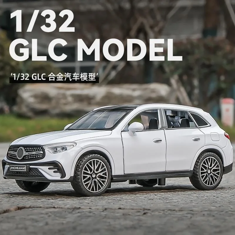 

1:32 GLC400E Alloy Car Model Simulation SUV Ornament Children's Toy Gift Diecast Alloy Car Model Collectible