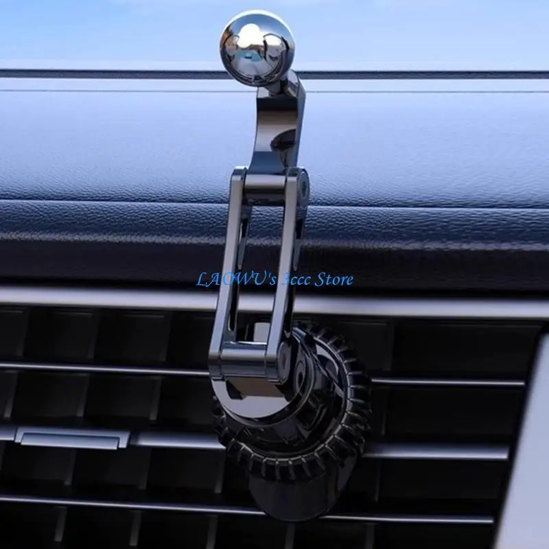 

Y8AD Adjustable Ball Joint Extenders Aluminum Arm for Car Air Vent Phone Stand