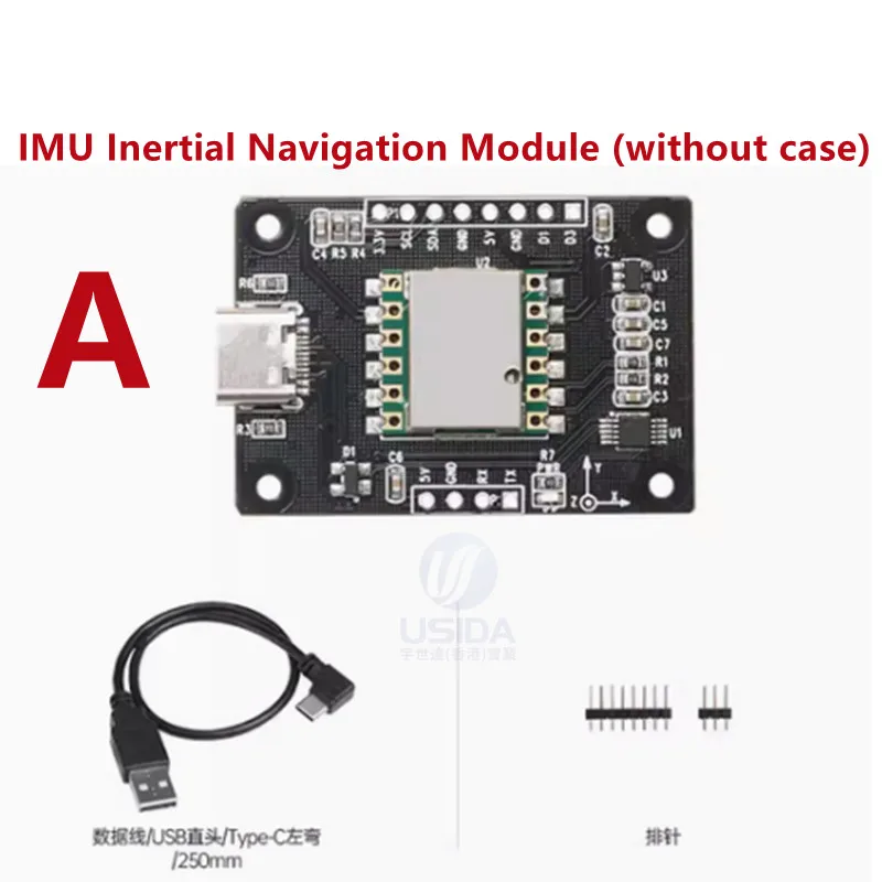 

1PCS IMU Inertial Navigation module ROS robot MEMS USB magnetometer Ten axis AHRS gyroscope attitude sensor