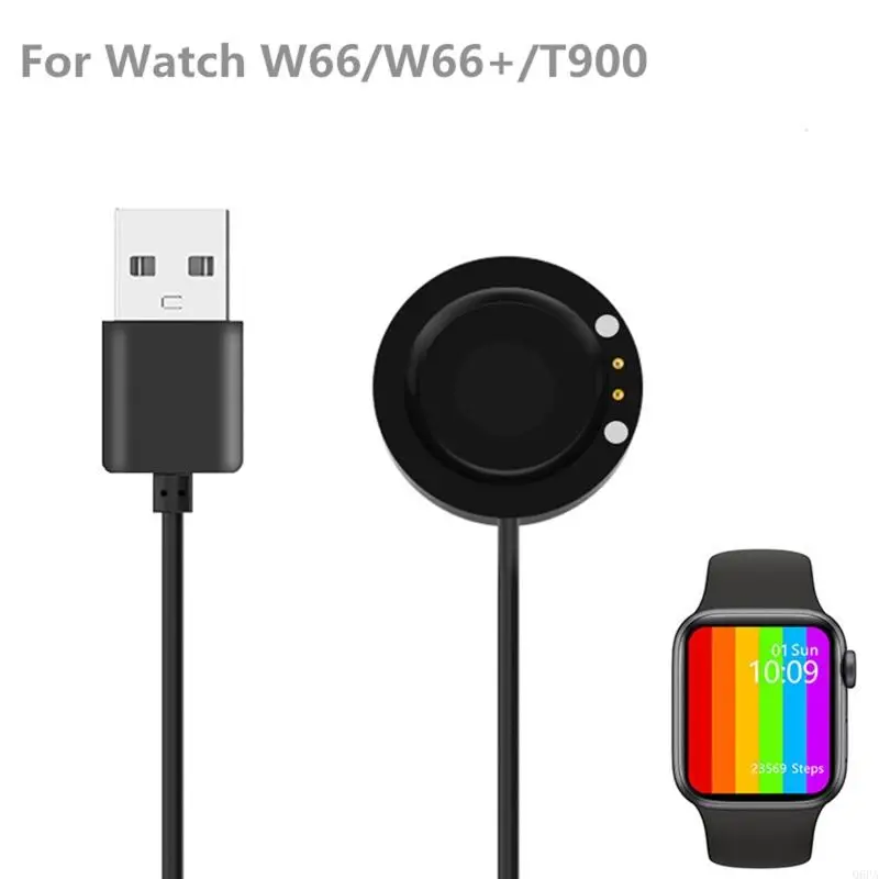 Q6PA Dây cáp sạc từ tính USB cho W66 SMARTWATCH SARTER SOFE SOFA