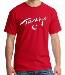 Turkey Flag Adult's T-shirt Turkiye Star and Crescent Tee for Men  2020 Men t shirt