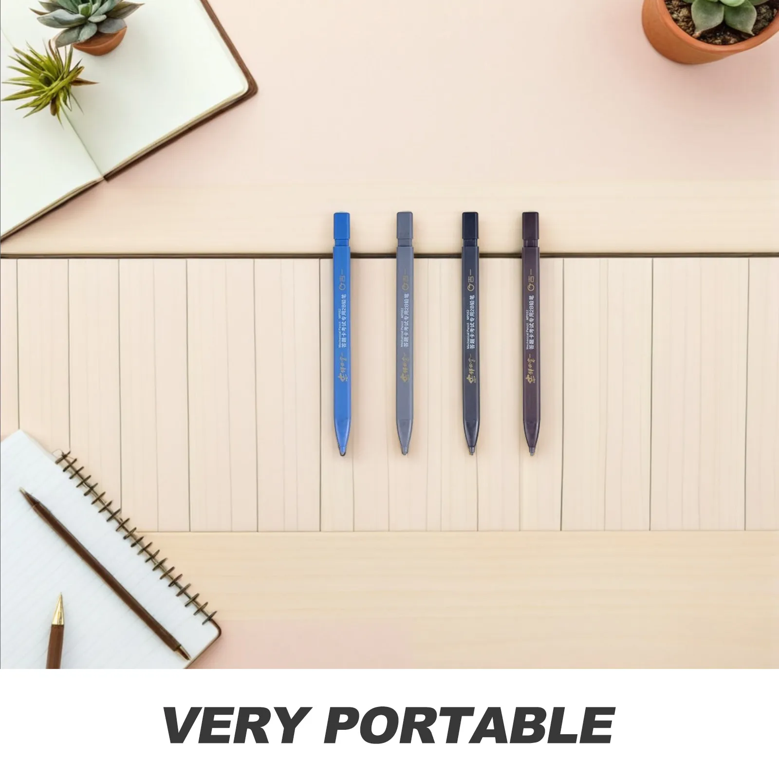 Mechanical Pencil Set Random Color for Students Prizes Gifts Smooth Lead Advance Button Design Ideal for Writing Sketching
