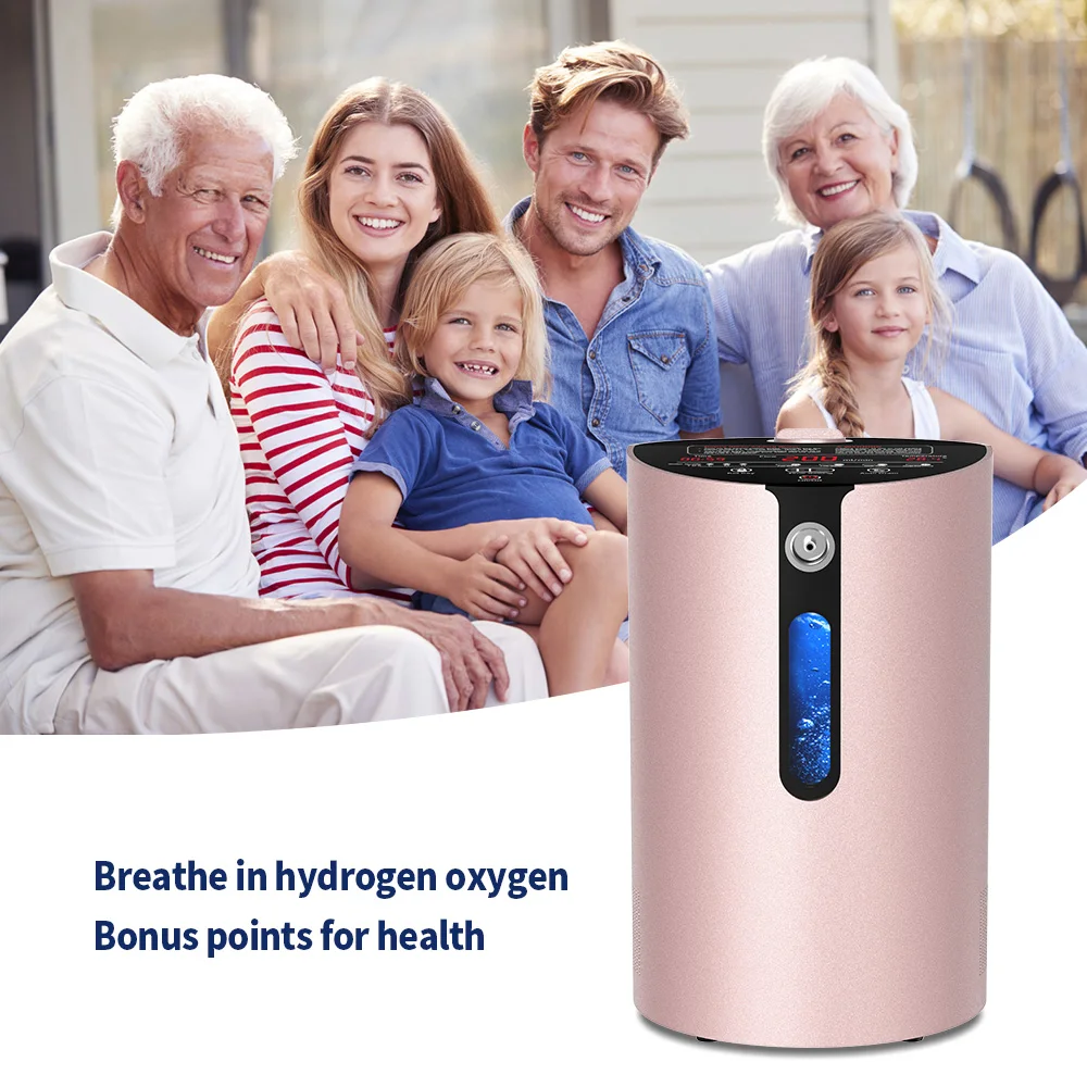 SUYZEKO Hydrogen Molecular Water Generator Hydrogen Inhalation Machine 200ML H2 Inhaler Purity Low Noise Water Filter Home Care