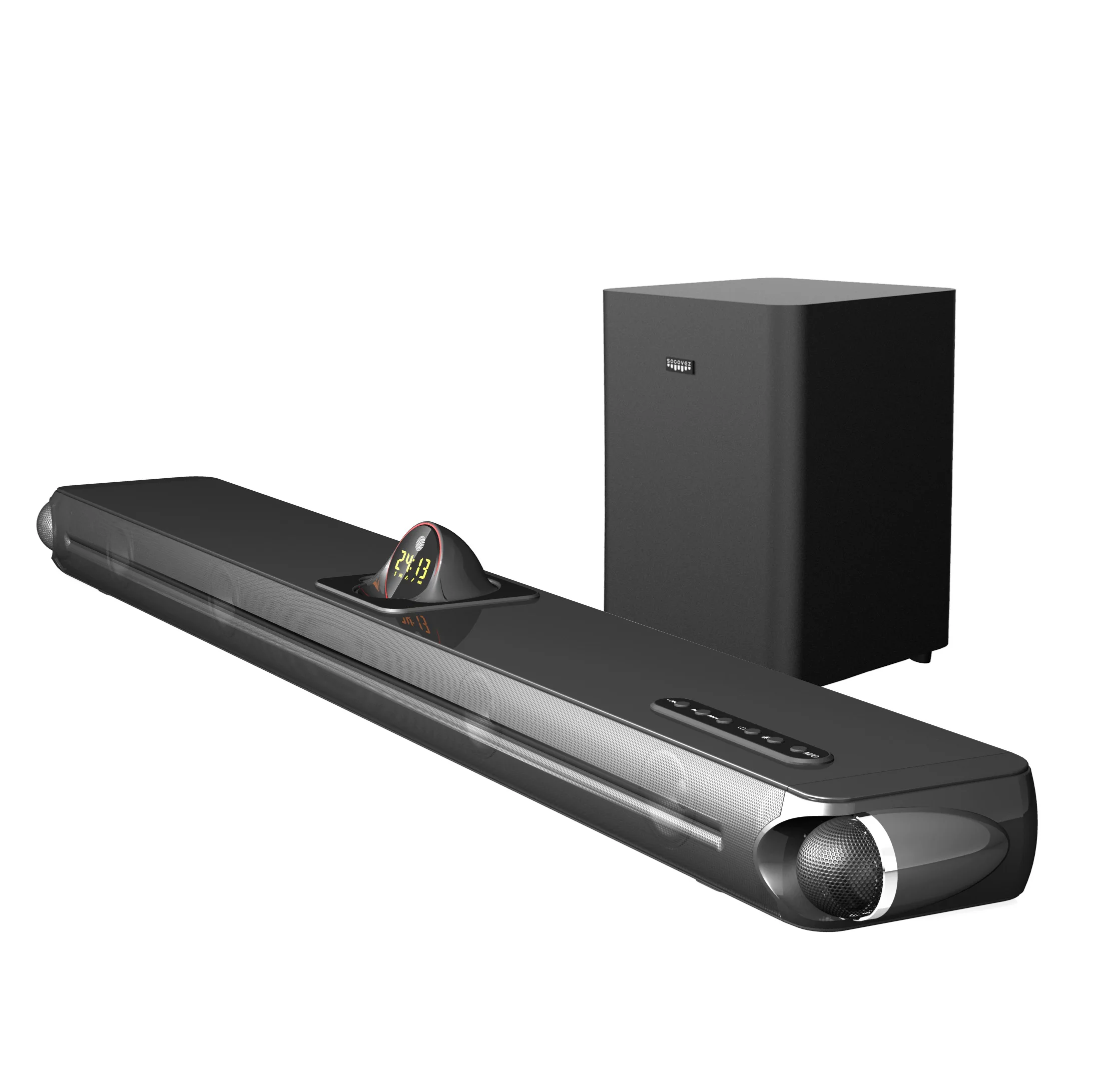 

OEM 2.1CH TV Sound Bar 60W Wireless Speaker Smart Music System Bluetooth Home Theater System Subwoofer Sound Bar