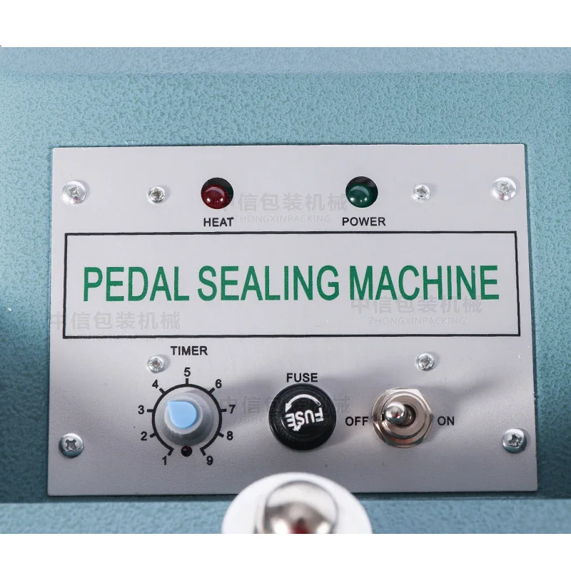 フットペダル両面アルミ箔加熱シール機、飲料用プラスチック袋包装熱