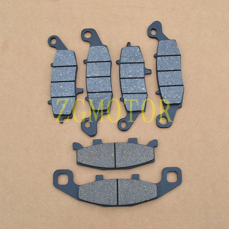 Motorcycle Front Rear Brake Pads Fit For KAWASAKI ZR750 ZR1100 Zephyr ZR750D ZRT1100B 1996-1999 1997 1998 2002 2001