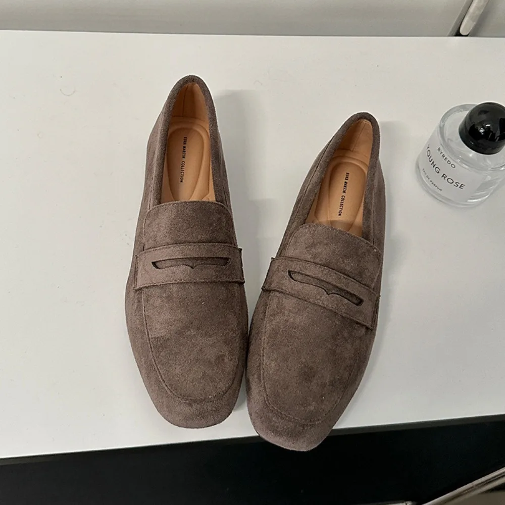 Flats Shoes Women's Single Shoes 2026 Spring Autumn New Casual Flats Fashion Loafers Women Flat Shoes view 3