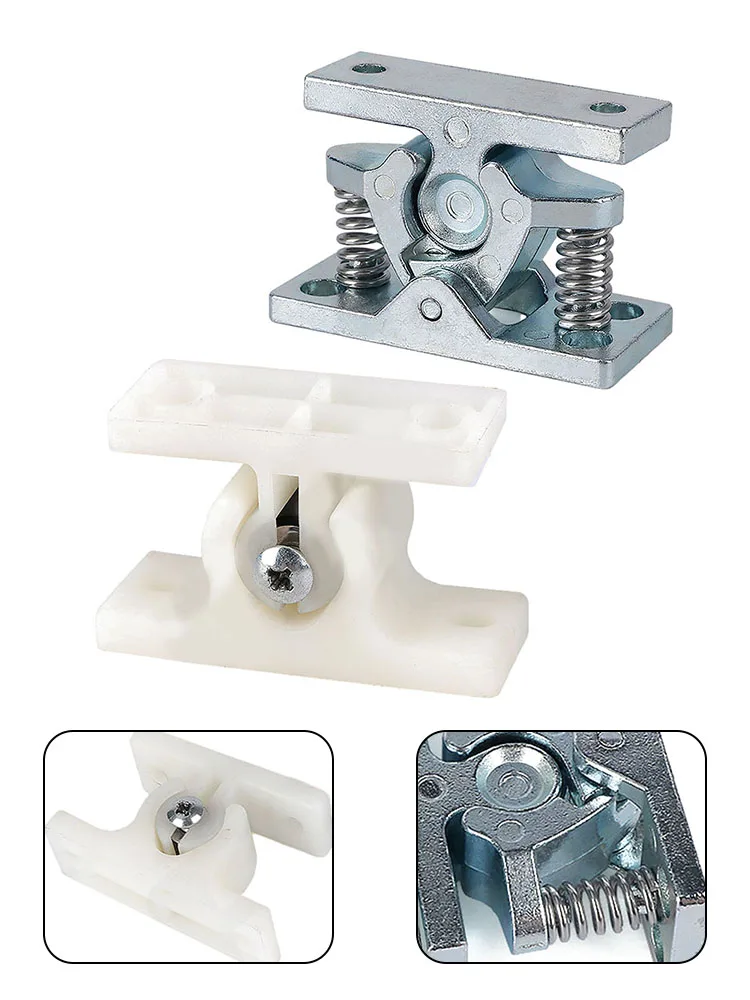 AaHeavy Duty Door HolderLock خزانة باب الربيع مزلاج سبائك الزنك للمنزل خزانة المطبخ درج خزانة