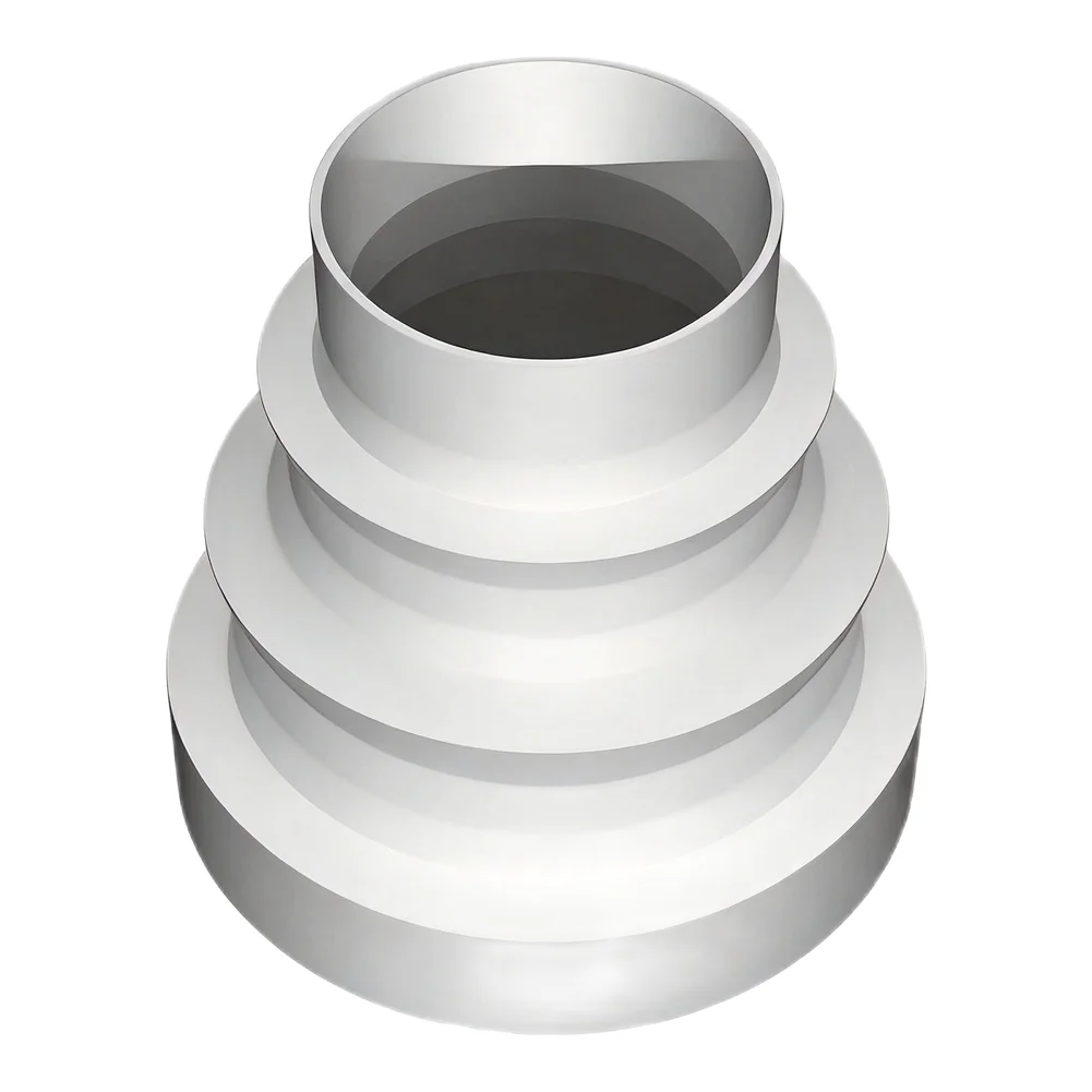 For Extractor Fans Ventilation Coupler Extractor Adapter For DIY Ducting Flexible Duct Reducer Connector Prevents Air Leaks