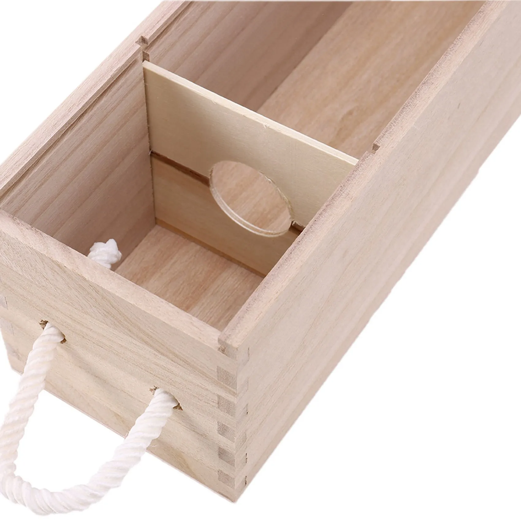 

ABSE-3X Red Wine Bottle Wooden Packing Box For Hampagne Flute Special Wooden Gift Wrap Storage For Wine Can Make Logo Box