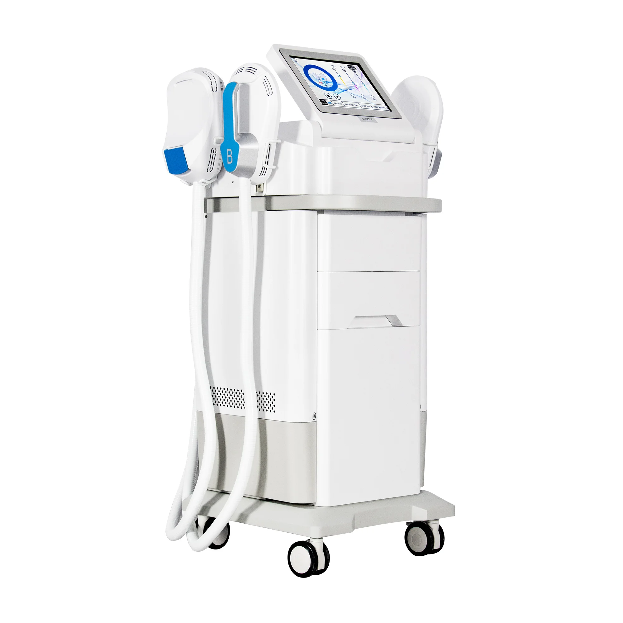 Professional EMS Body Sculpt Machine 15 Tesla EMS Electromagnetic Stimulate Body Slimming Machines Muscle Build