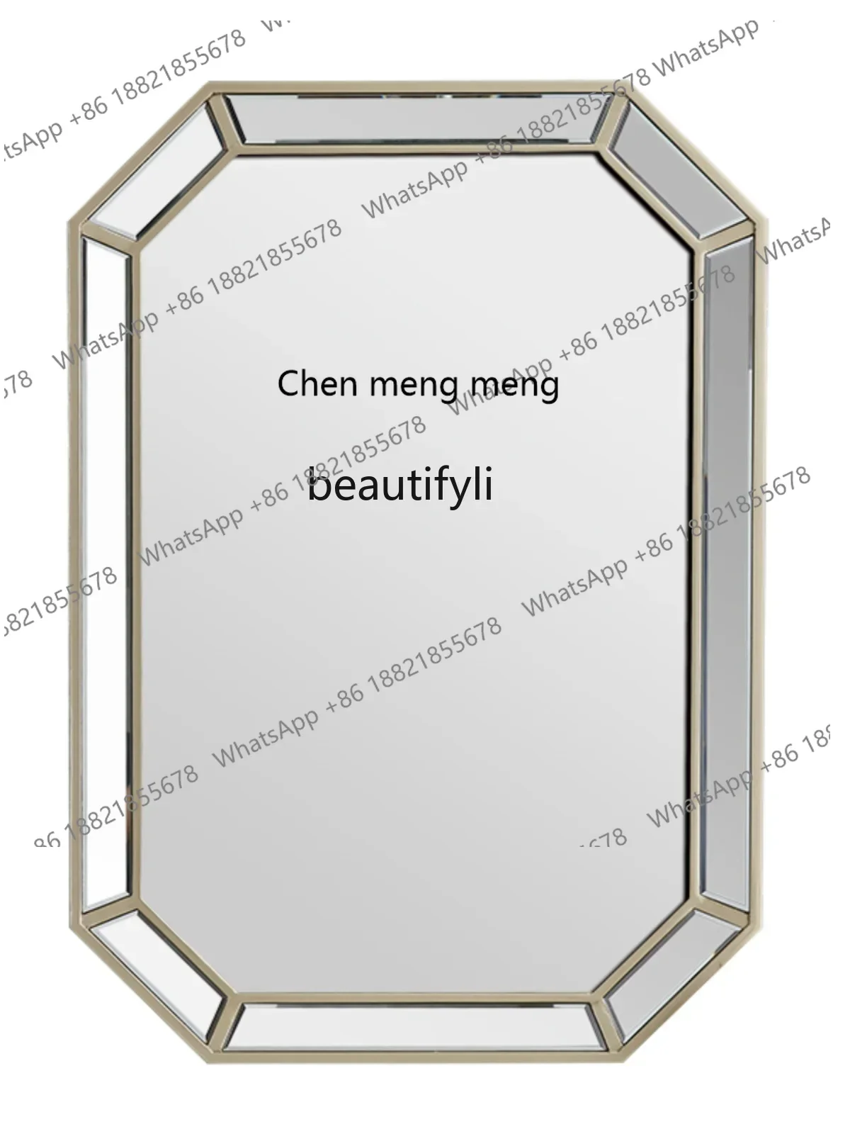 New arrive LED lamp dressing mirror Nordic living room wall decorative mirror Modern entrance, blocking bathroom makeup led with