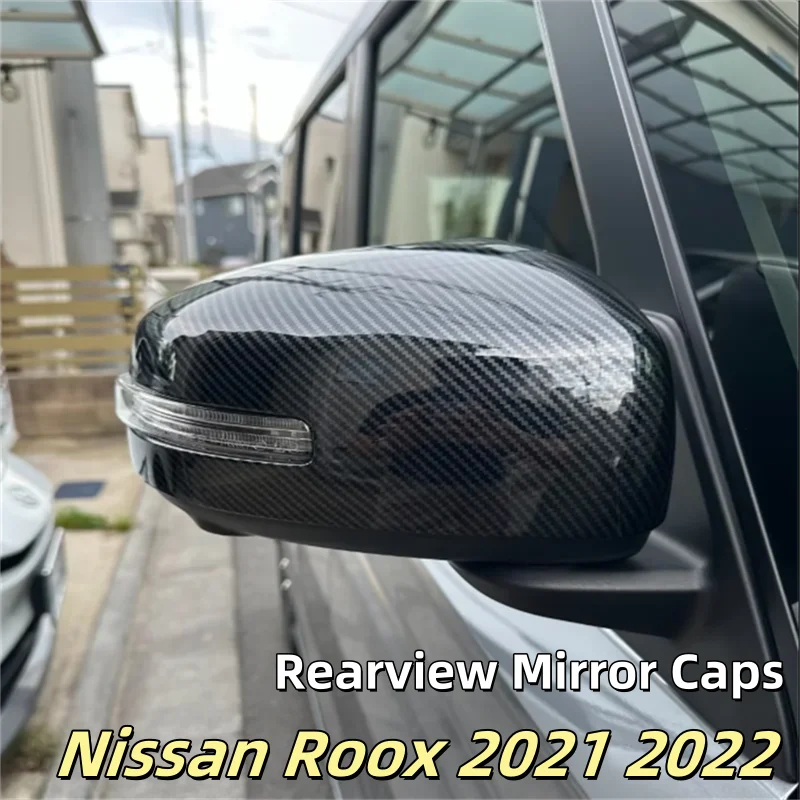 

Для Nissan Roox 2021 2022, внешние аксессуары, защитная крышка для дверной ручки автомобиля, чаша для ручки, крышки зеркала заднего вида, накладка