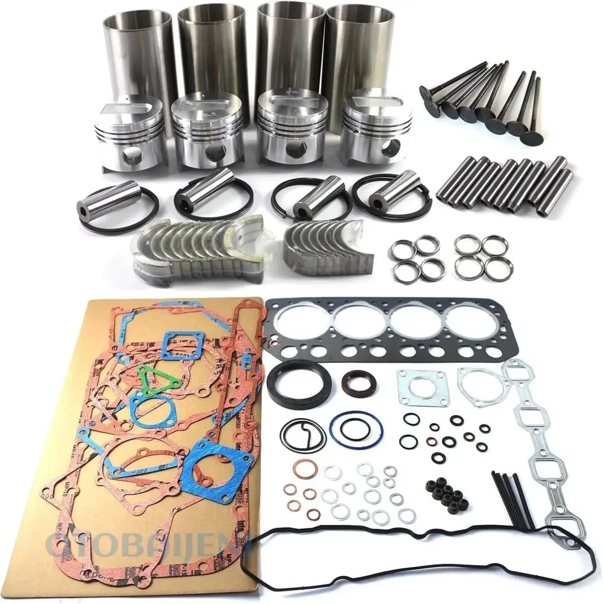 MSparts S4L S4L2 Overhaul Rebuild Kit Piston Liner Gasket 31A17-08400 31A17-07100 Valve For Mitsubishi Caterpillar 305CR Terex