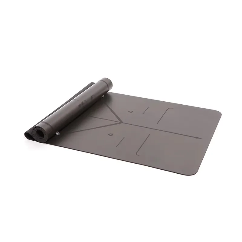 

YTYIN Pink And Black Polyurethane PU Yoga Mat Manufactured Product