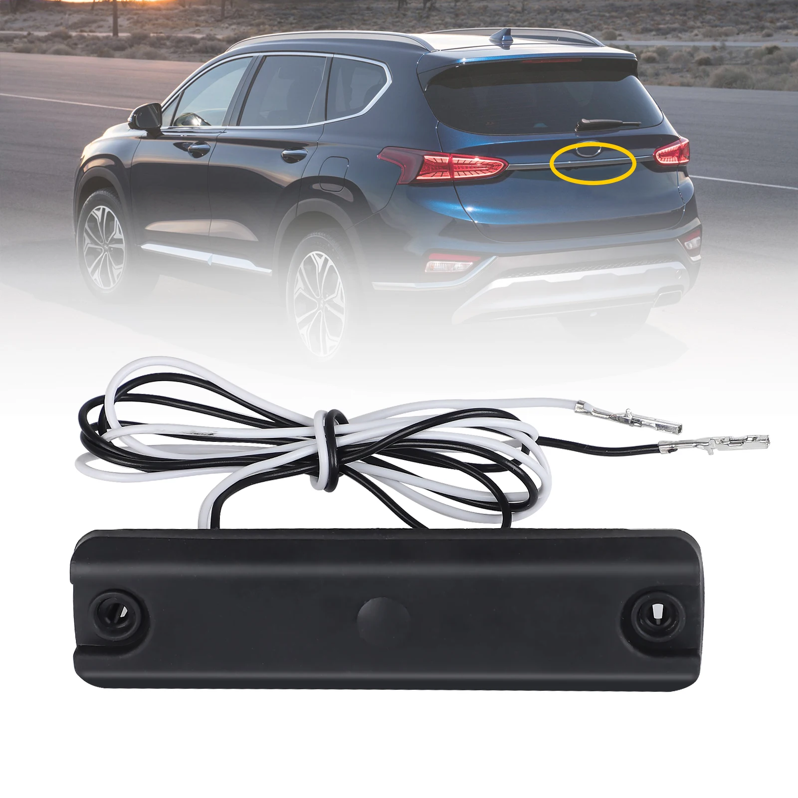 

Кнопка задней двери багажника 812602W000 81260-2W000 Новый переключатель задней двери для Hyundai Grand Santa Fe 2013-2016 81260-A1000, совместимый