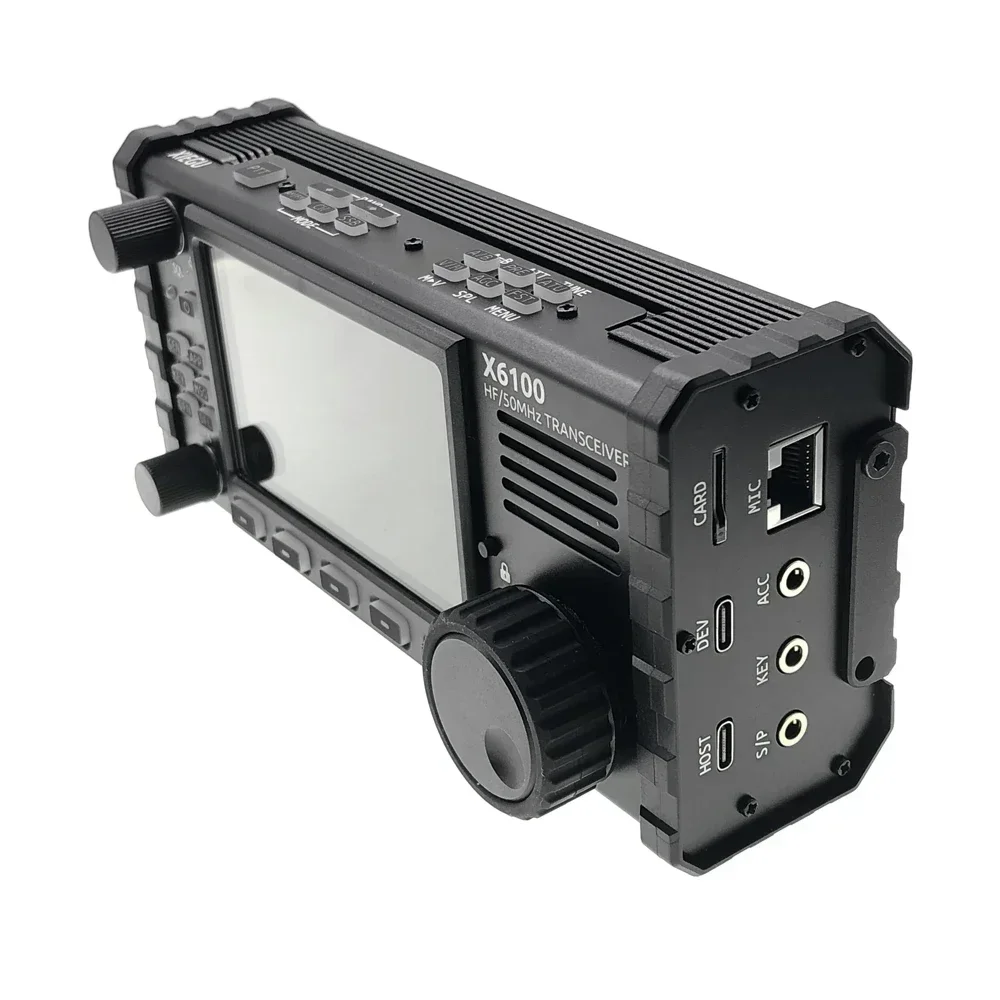 

Original XIEGU X6100 50MHz HF Transceiver Portable SDR Shortwave Transceiver With Antenna Tuner All Mode Transceiver