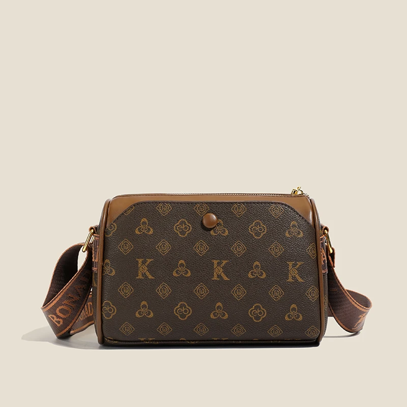 حقيبة نسائية ثلاث طبقات بسعة كبيرة، حقيبة كروس قابلة للتعديل، حقيبة نسائية بنمط جديد، حزام عريض، مناسبة لمنتصف أ #5