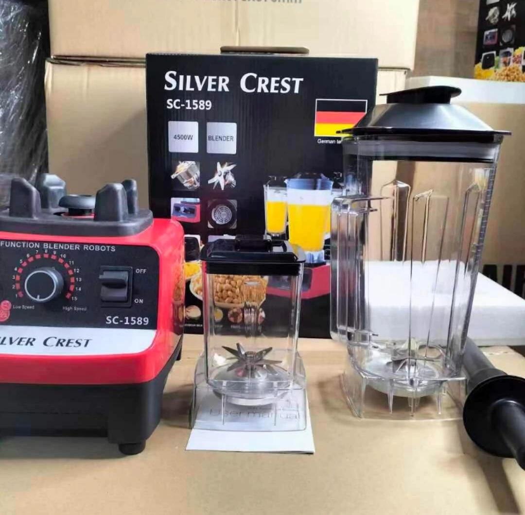 2 in 1 SILVER CREST 4500W big power blender with 2 cups for baby home use