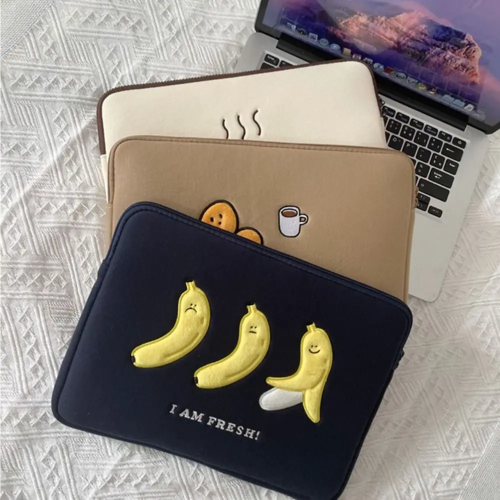 Cute Tablet Bag Protective Shockproof Laptop Sleeve 14 15 15.6 Inch Water-Resistant for MacBook/iPad/DELL/HP