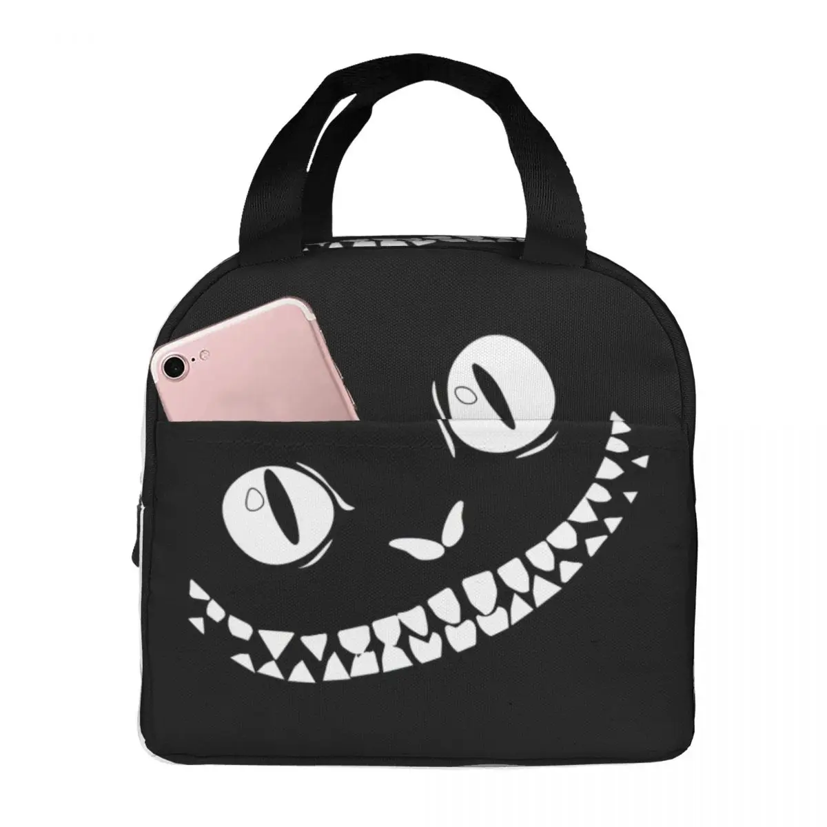 

Сумка для обеда Custom Cheshires Manga Cat, термоизолированная сумка-холодильник для мужчин и женщин, для взрослых, для офиса