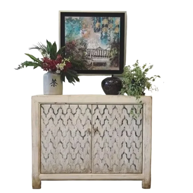 

Китайская антикварная глянцевая мебель, деревянные шкафы для гостиной, шкафы для посуды из переработанного дерева