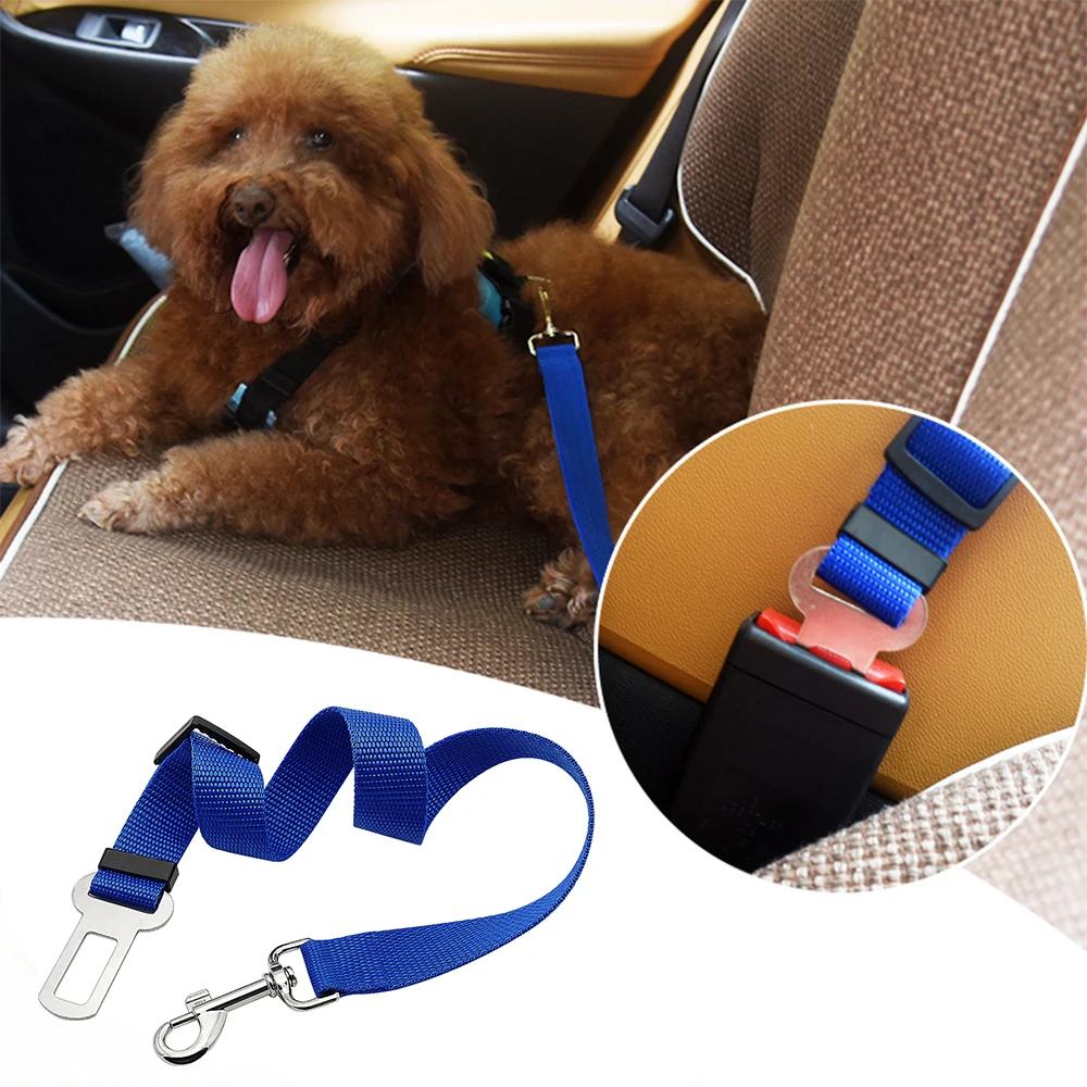 Adjustable Car Pet Dog Seat Belt Pet Towing Rope Auto Accessories For Mazda Axela Atenza 2 3 6 5 8 CX3 CX5 CX7 CX9 CX30 RX7 RX8