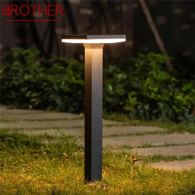 

BROTHER Contemporary Outdoor Lawn Lamp LED Electric Waterproof Villa Garden Courtyard District Residential Quarters Lawn Lamp ﻿