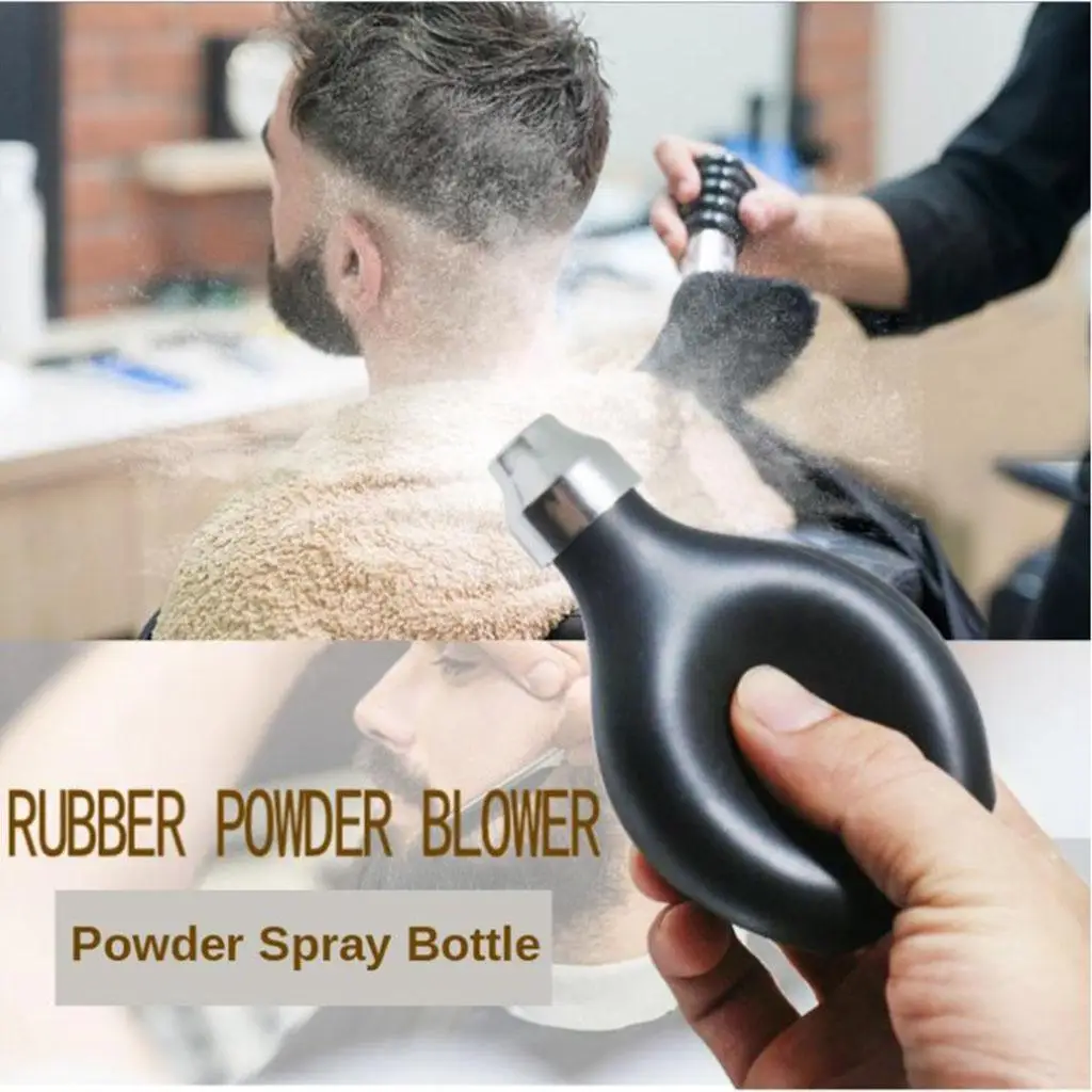 

100mL Dispenser Bottle, Gently Releases Talcum Onto the Neck Area, to Help Make the Client Comfortable Hair Cut