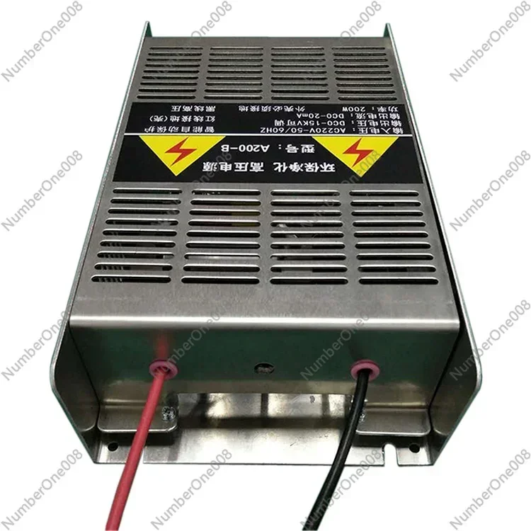 

High Voltage Power Supply for Barbecue Truck Smoke Purifier Electrostatic Dust Removal 200W Air Purifier Accessories