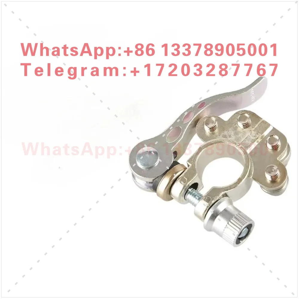 Thickened brass car battery quick clamp pile head battery connector clip wiring terminal quick release