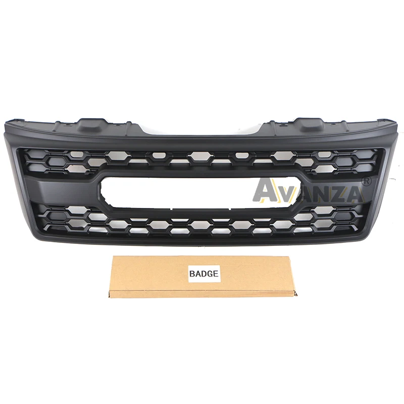 Front Grill With Led Lights Bumper Grille Modification Accessories Auto Parts Fits For 2005-2008 NISSAN XTERRA