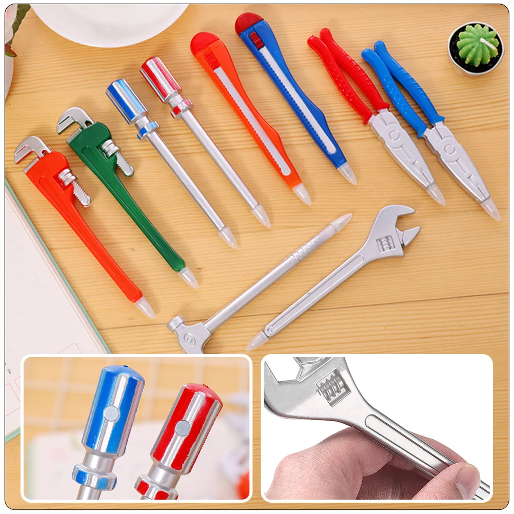 

5pcs Ballpoint Tools for Students Hard-Ware Tools Designed Smooth Writing Writing Pen Experience Signature Pen Stationery