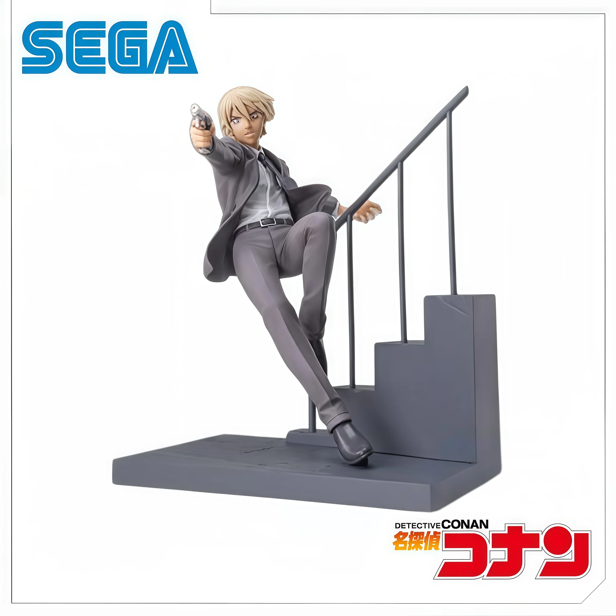 Disponibile, 100% Originale SEGA Detective Conan Furuya Rei Action Figure Modello Statuetta Nuovo in Scatola Garage Animation Peripherals