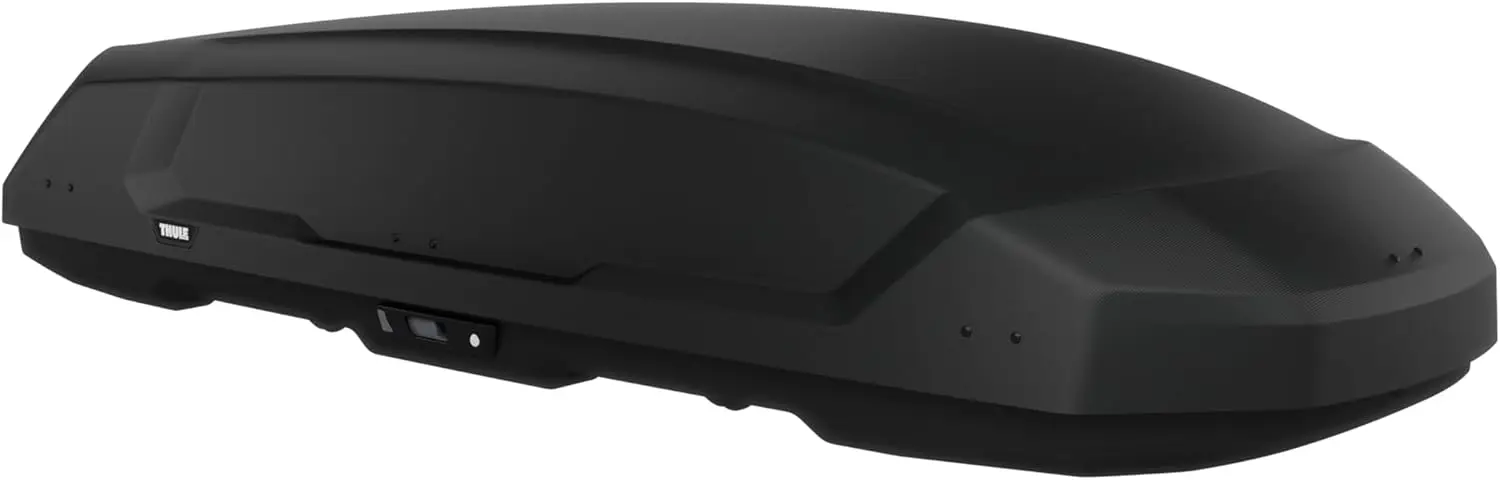 กล่องหลังคา Thule Force 3 XXL ขนาด 21 คิว ออกแบบตามหลักอากาศพลศาสตร์ เปิดได้สองด้าน ติดตั้งโดยไม่ต้องใช้เครื่องมือ กันน้ำ สำหรับรถ SUV รถบรรทุก รถยนต์ และรถยนต์ไฟฟ้า