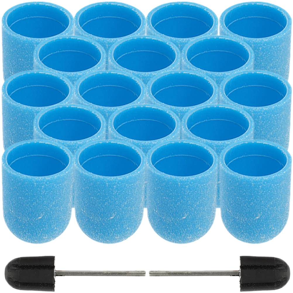 

1Set Nail Art Manicure Sanding Caps Polishing Tool for Efficient Nail Care and DIY Projects Sanding Caps Manicure Tool