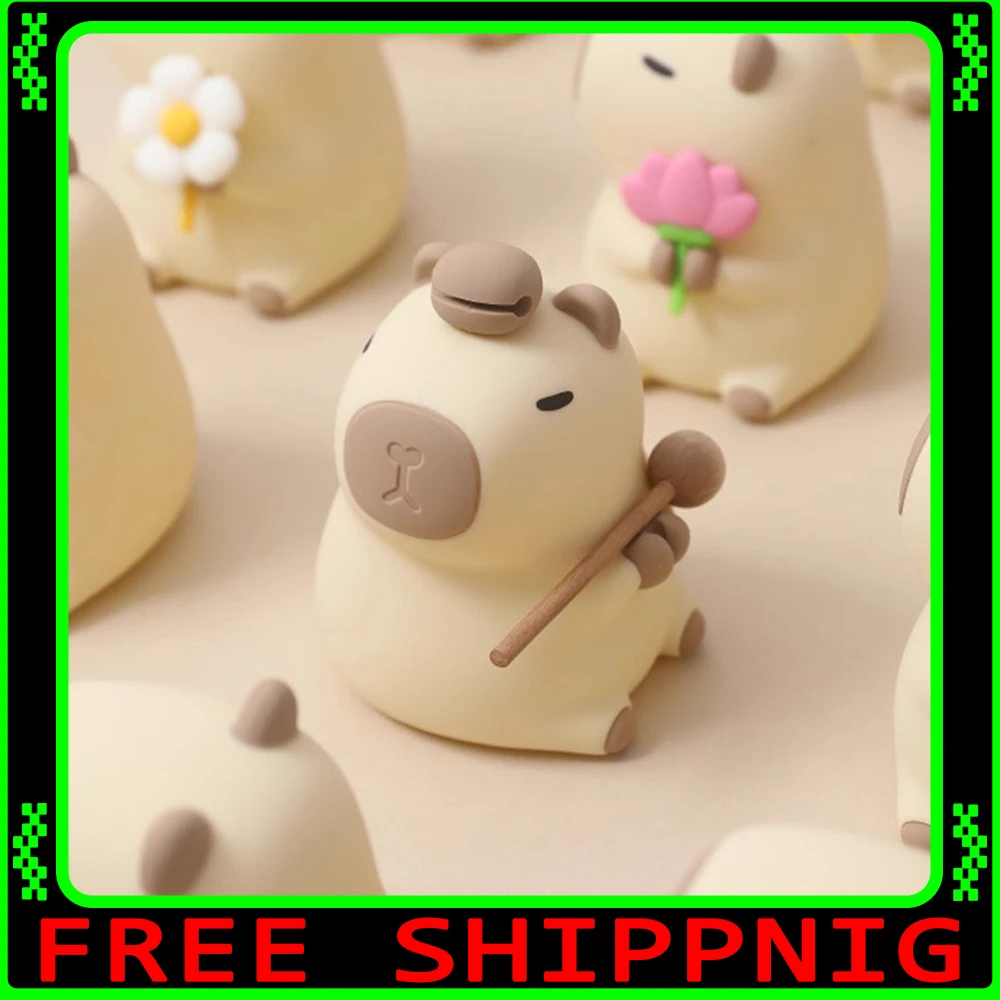 

Ночные огни капибары Офисные фонари, уличные фонари, мебельные украшения, подарки на день рождения, подруги для девочек, Хэллоуин.