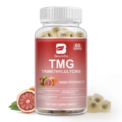 BEWORTHS Trimethylglycine Gummies TMG with Rhodiola Rosea Support Homocysteine Level and Cardiovascular Health Delaying Aging