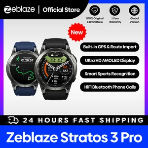 Zeblaze Stratos 3 Pro GPS Smart Clock, eingebaute Import Rota Amoled Display, Anruf Bluetooth Telefon, Weltpremiere, 2024 6 importierte Uhr der Hauptverkäufe - №3