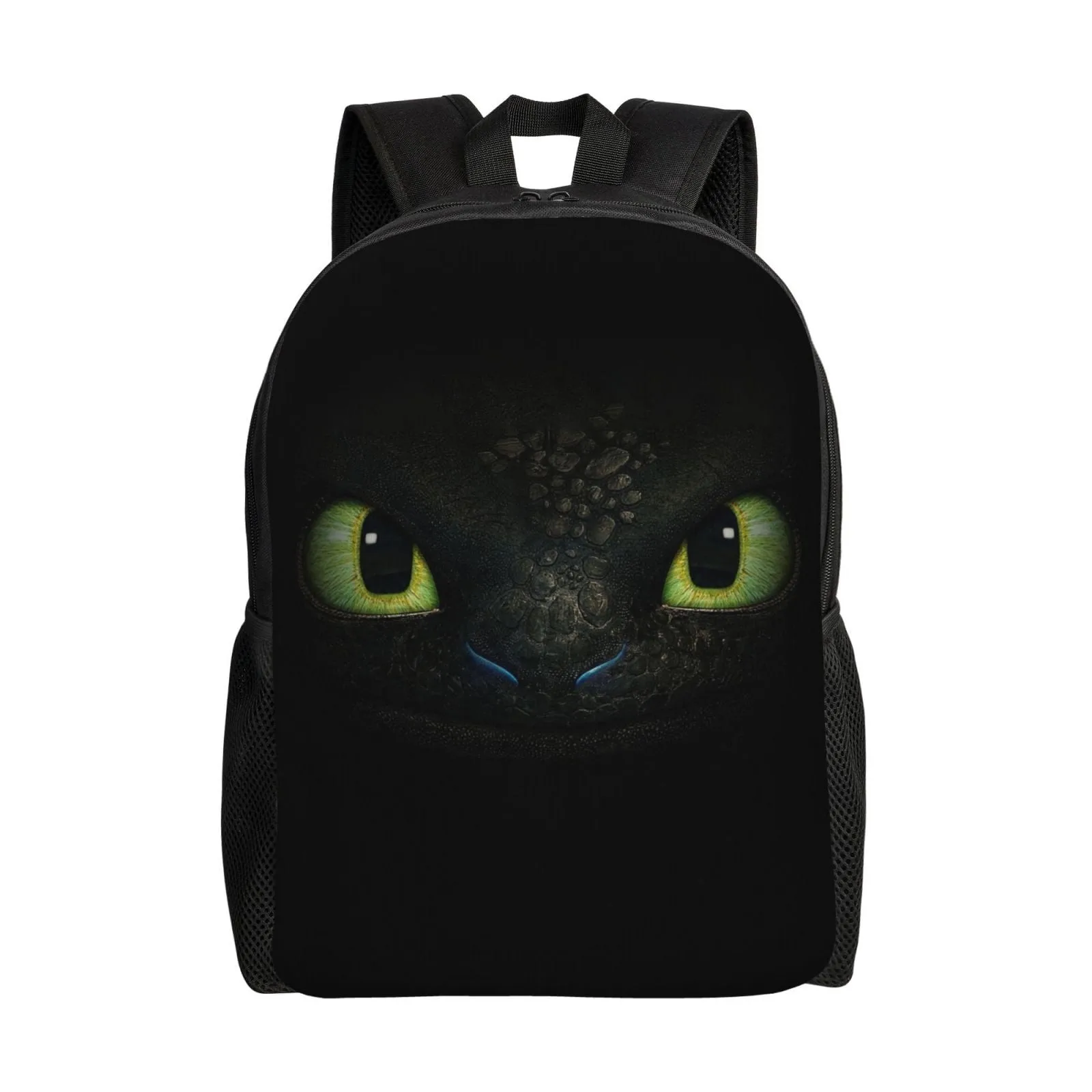 New Toothless Dragon Backpack Night Fury Bags Cosplay Cartoon Anime Canvas Student Schoolbag Unisex Travel Backpack Student Shou