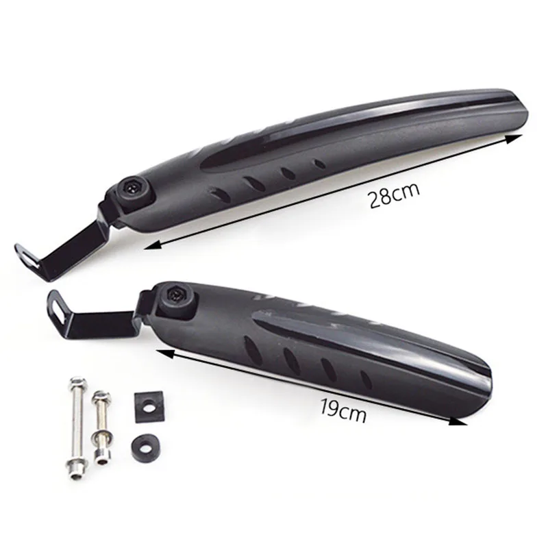 

1 Set Folding Bike Mudguard 12 14 16 20 Inch Mountain Bike Fenders Front And Rear Mud Guard Widen Lengthen Folding Bicycle Parts