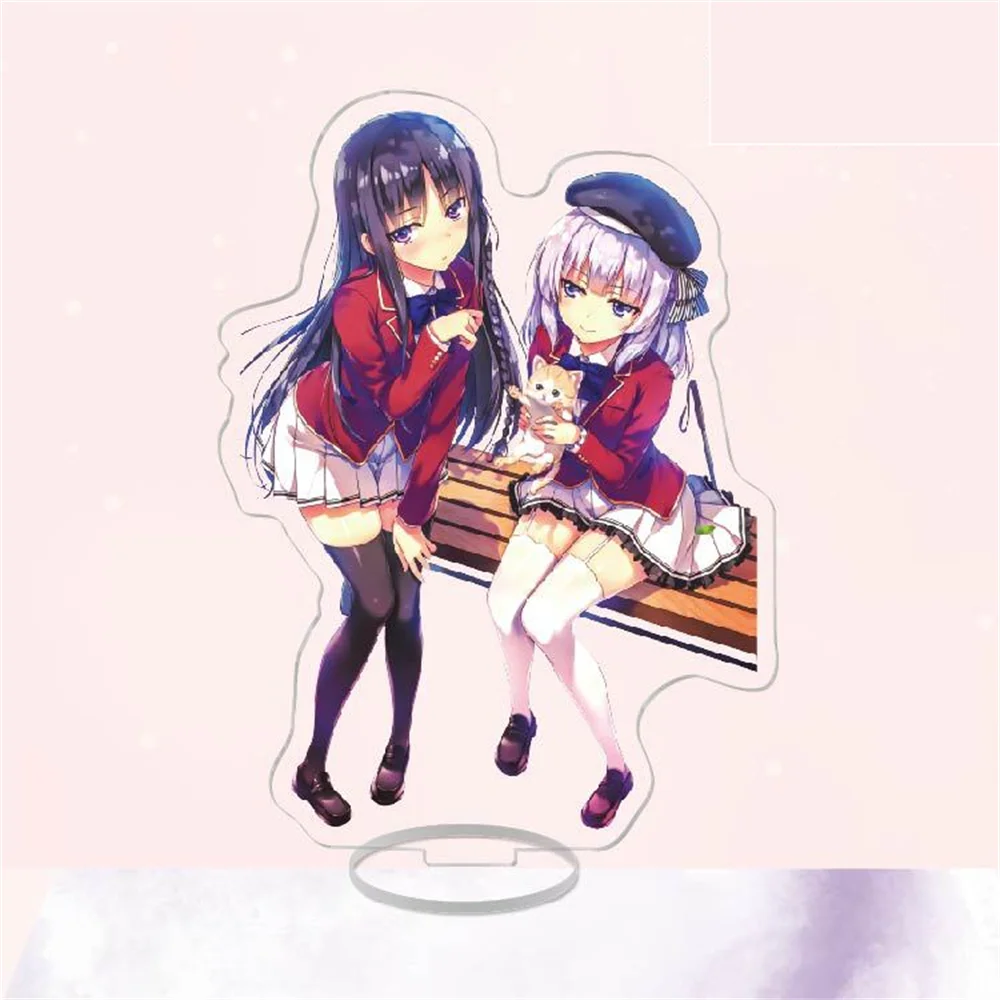 Anime Classroom of the Elite Acrylic 15cm Stand Keychain Decoration Desk Figure Display Fan Gift Goods Birthday Collection